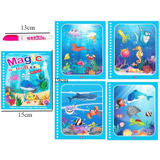 Magic Water Colouring Books