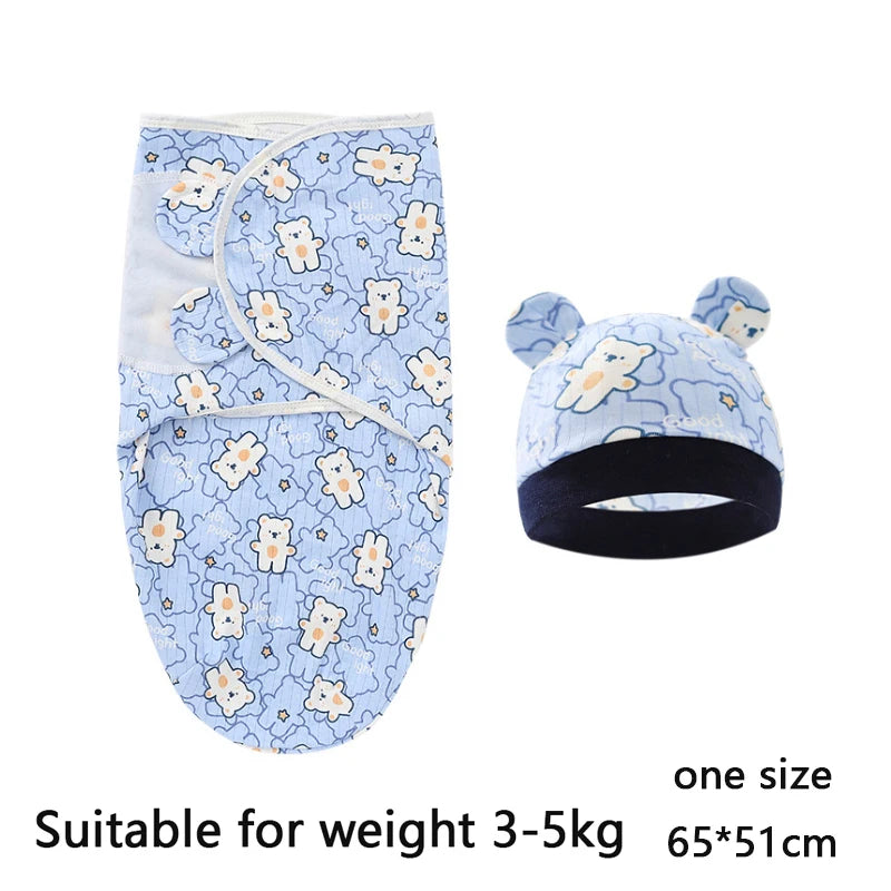 100% Cotton Newborn Swaddle Sleep Sack