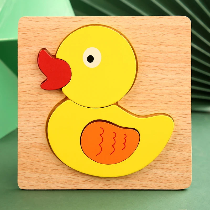 Childrens Baby Animal Cartoon Puzzle Regular