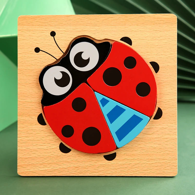 Childrens Baby Animal Cartoon Puzzle Regular