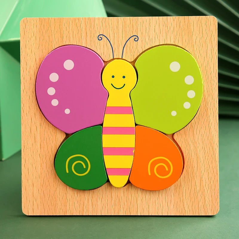 Childrens Baby Animal Cartoon Puzzle Regular