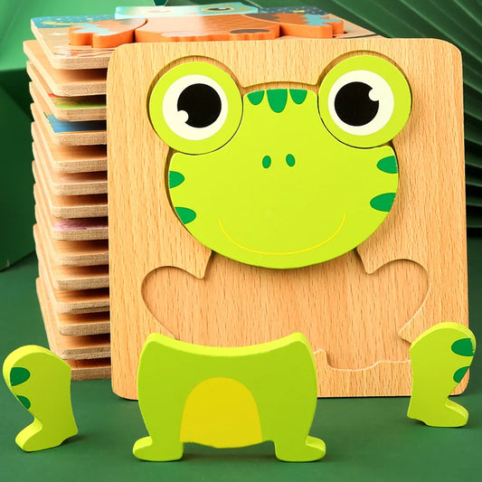 Childrens Baby Animal Cartoon Puzzle Regular