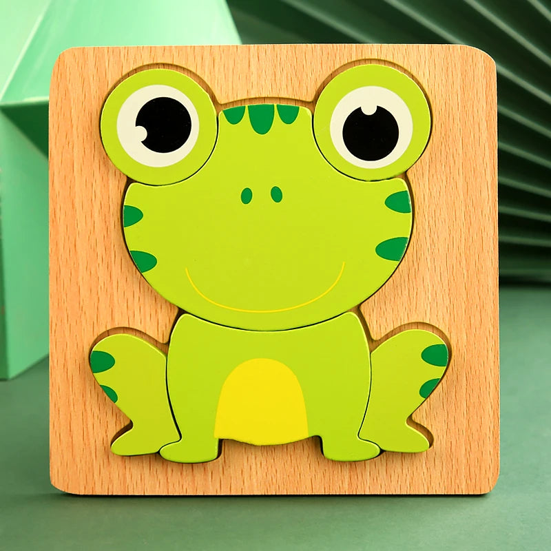 Childrens Baby Animal Cartoon Puzzle Regular