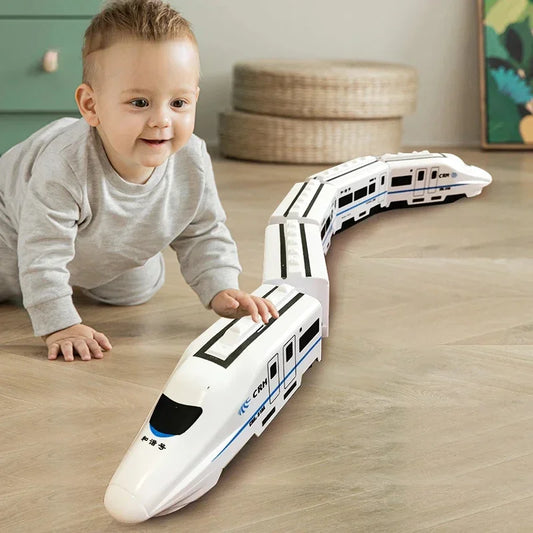 Kids Electric High-Speed Train Set