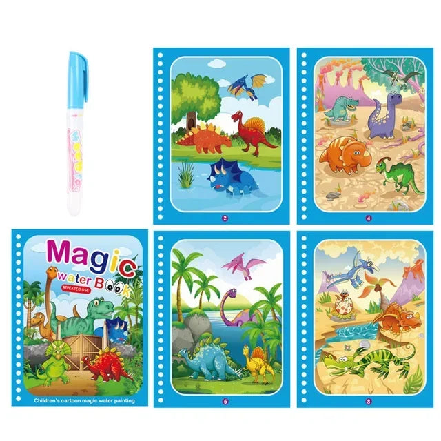 Magic Water Colouring Books