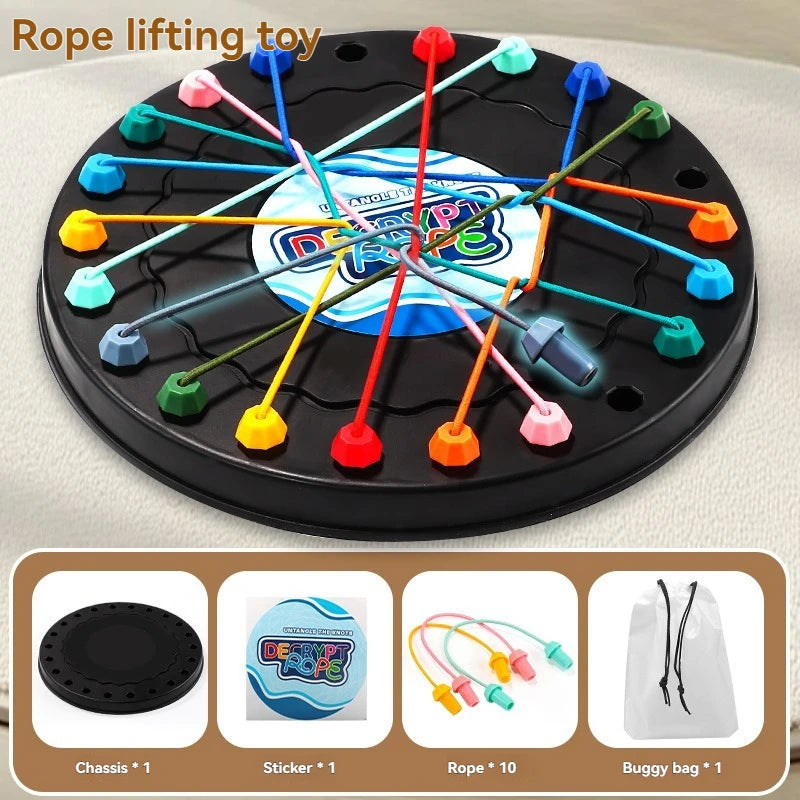 Rope Knots Puzzle Board Game