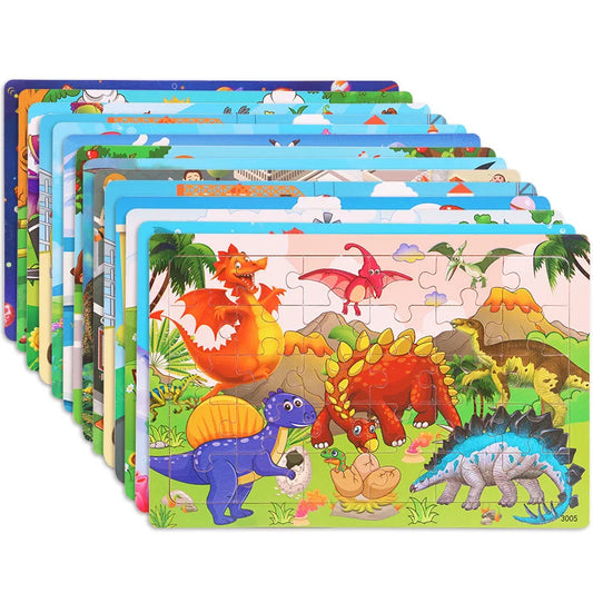 30pcs Children Animal Puzzles