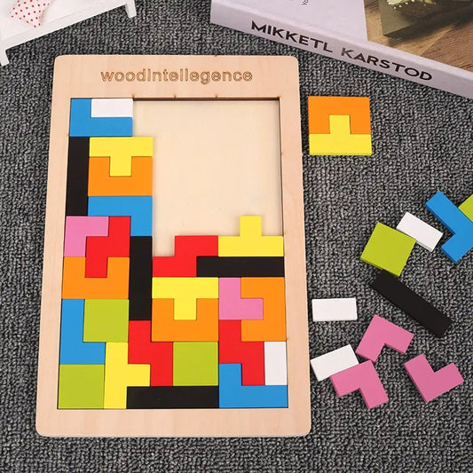 Wooden Puzzle Educational Toy
