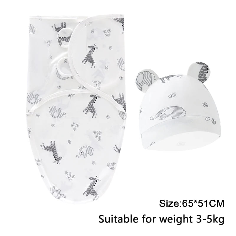 100% Cotton Newborn Swaddle Sleep Sack