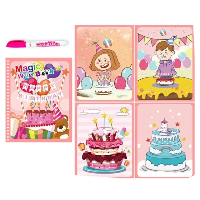 Magic Water Colouring Books