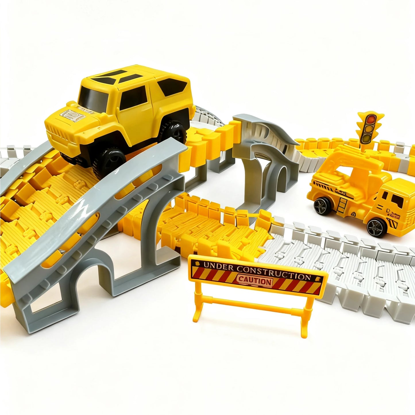 137pc DIY Car Track Building Set