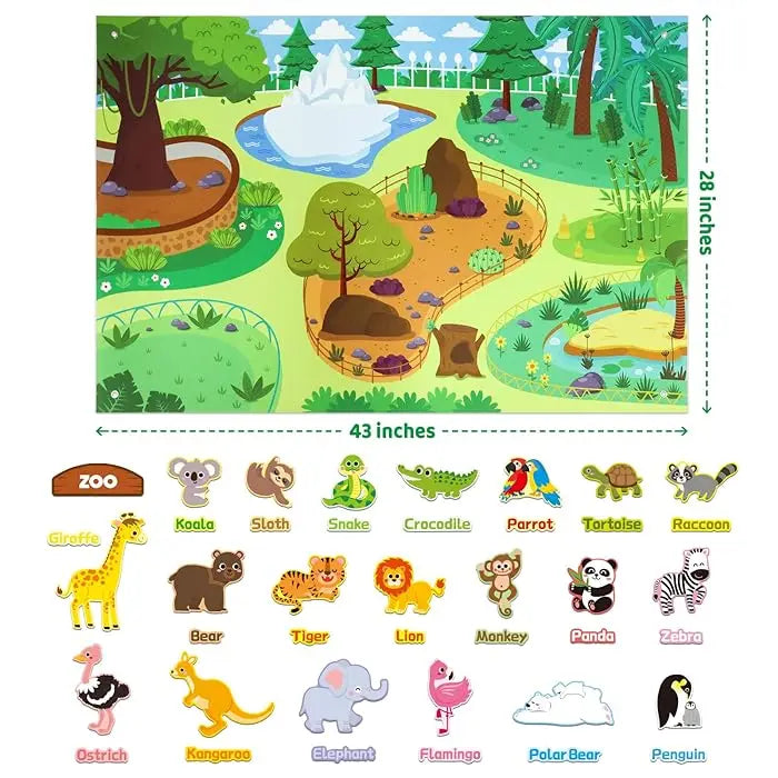 Animal Felt Story Board