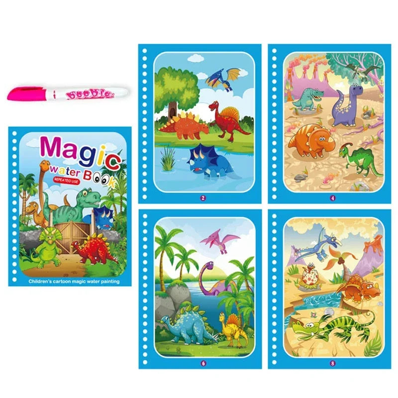 Magic Water Colouring Books