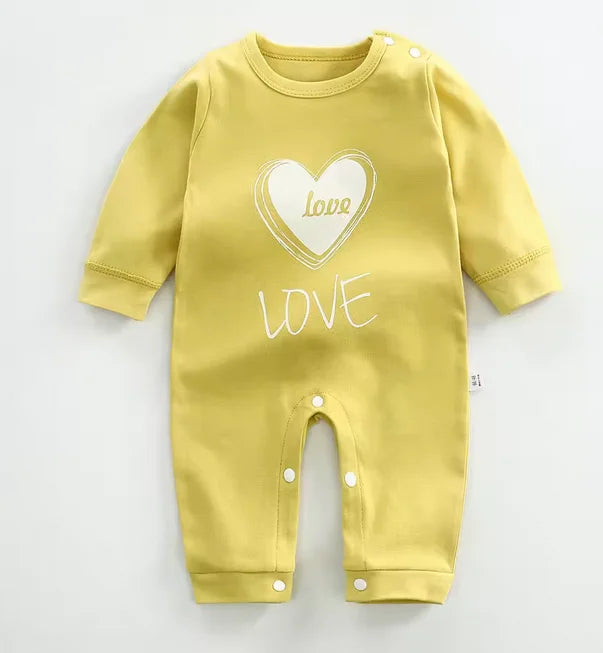 Newborn Cartoon Bear Romper