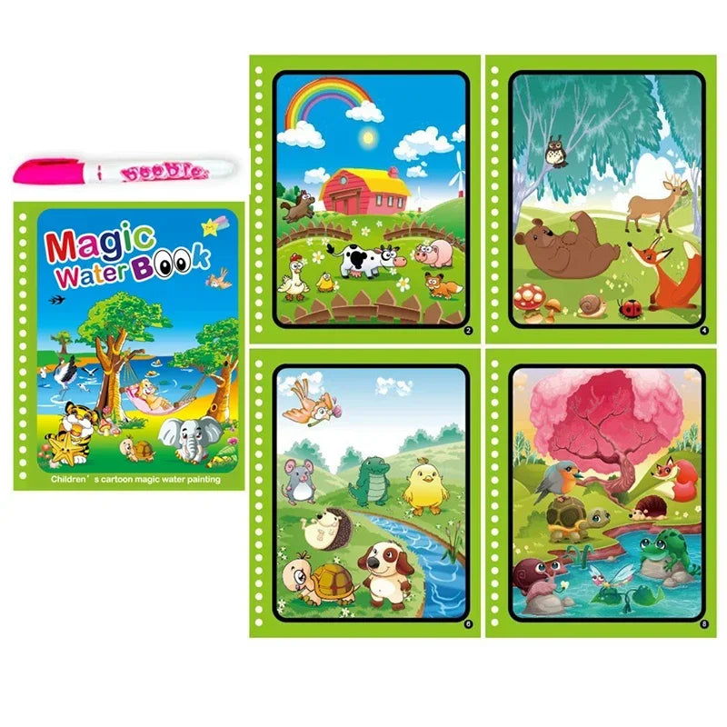 Magic Water Colouring Books