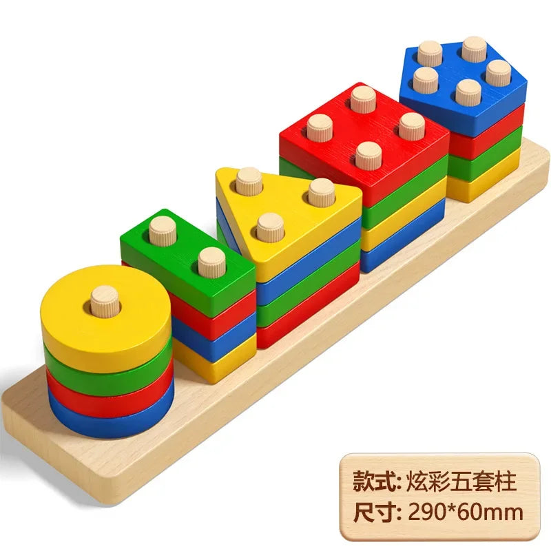 Sort Stacking Puzzle for Toddlers