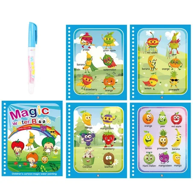 Magic Water Colouring Books