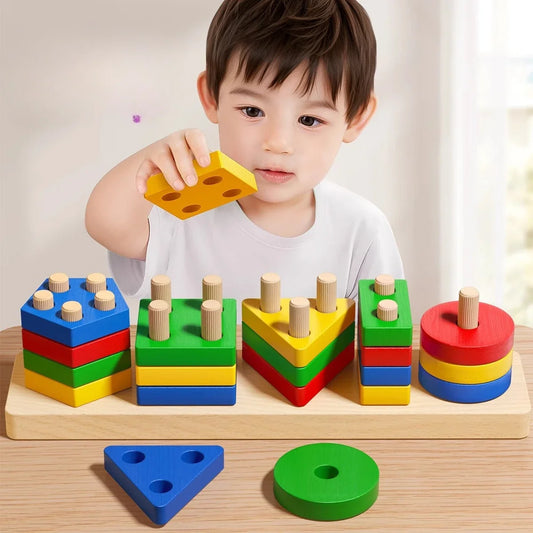 Sort Stacking Puzzle for Toddlers