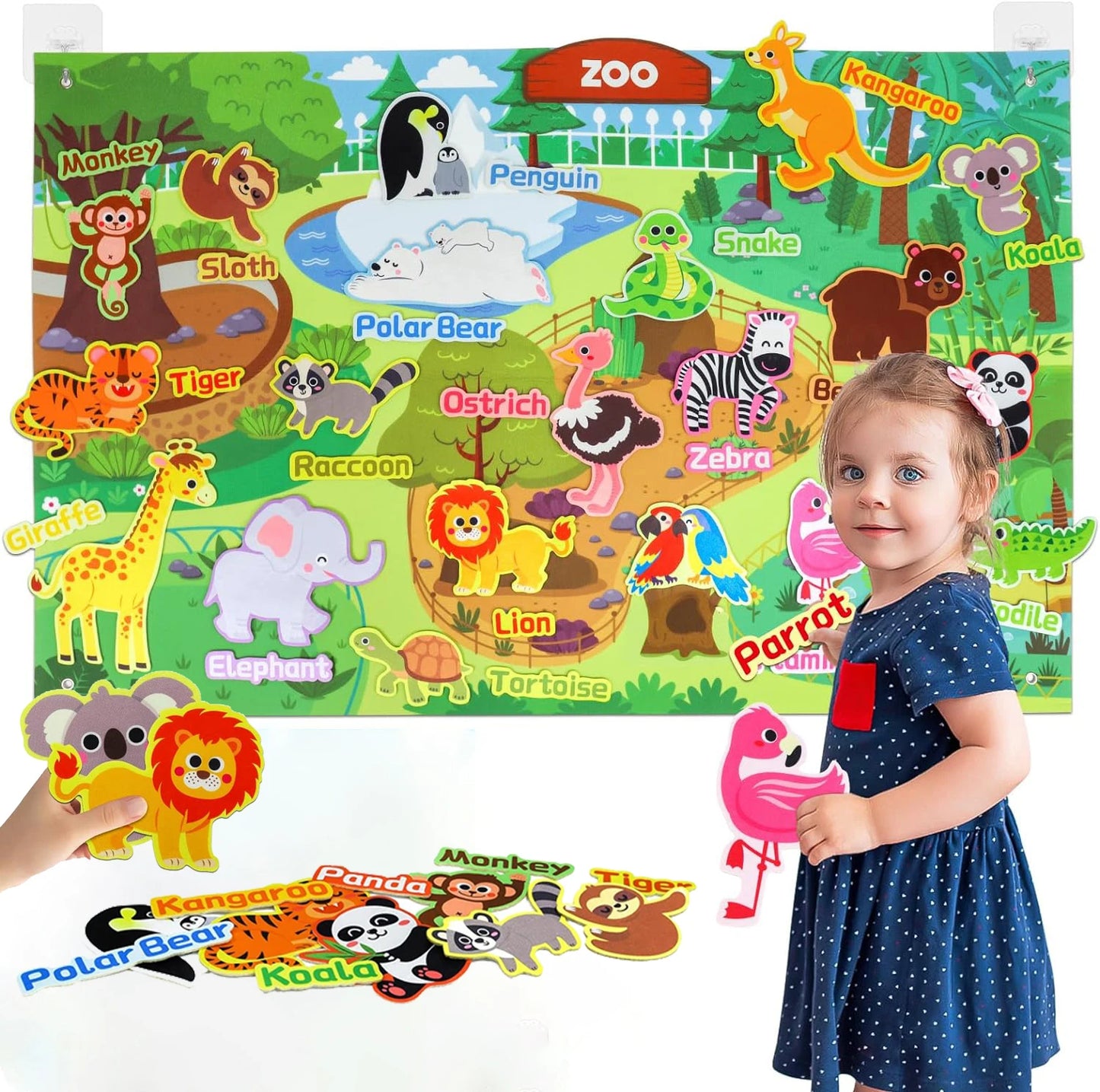 Animal Felt Story Board