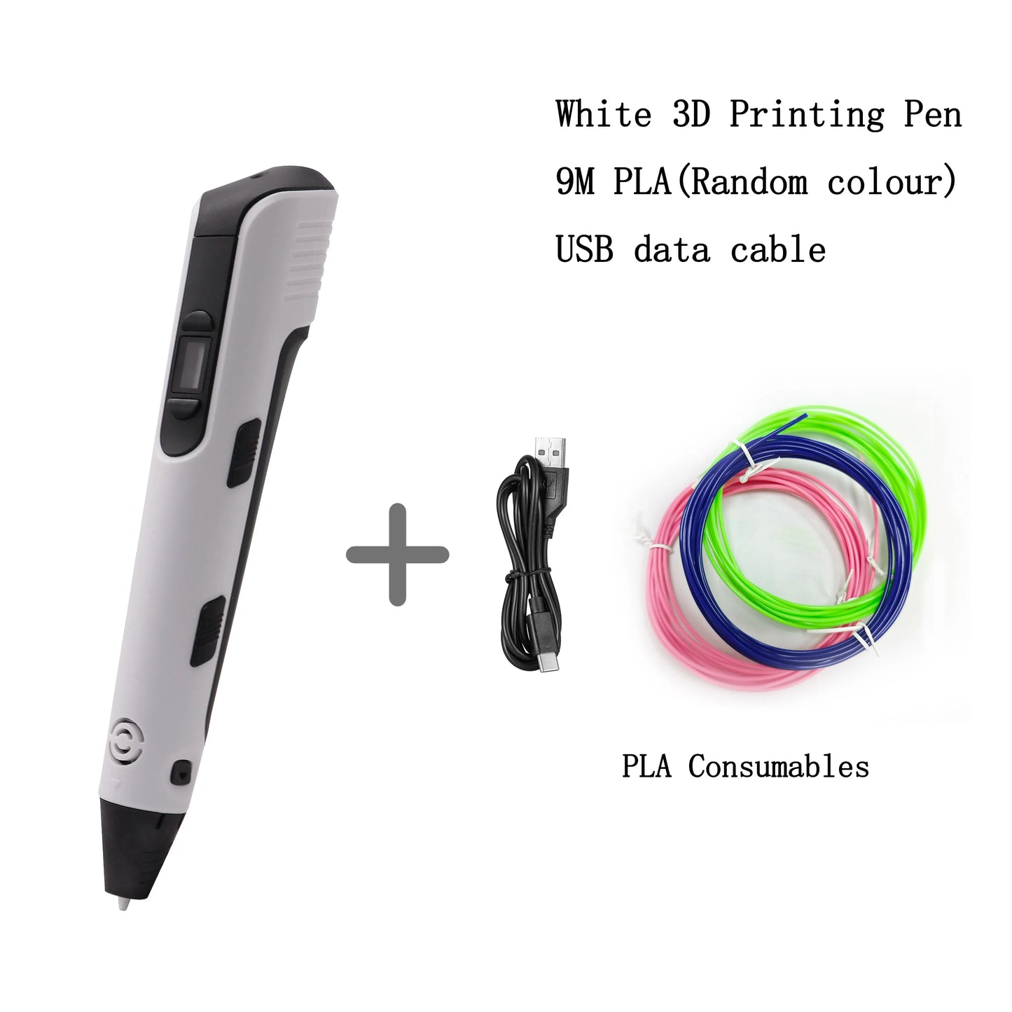 Kids 3D Printing Pen with LCD Screen