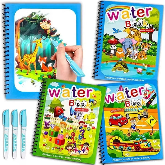 Magic Water Colouring Books