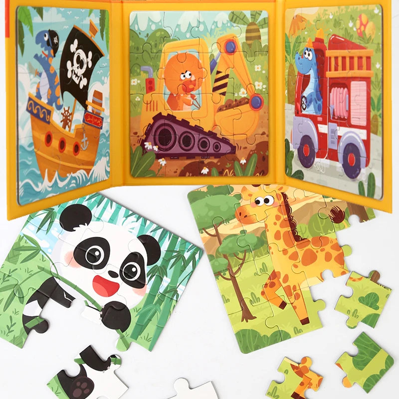 Magnetic Puzzles Games for Kids