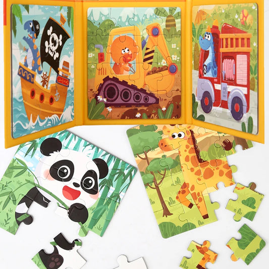 Magnetic Puzzles Games for Kids