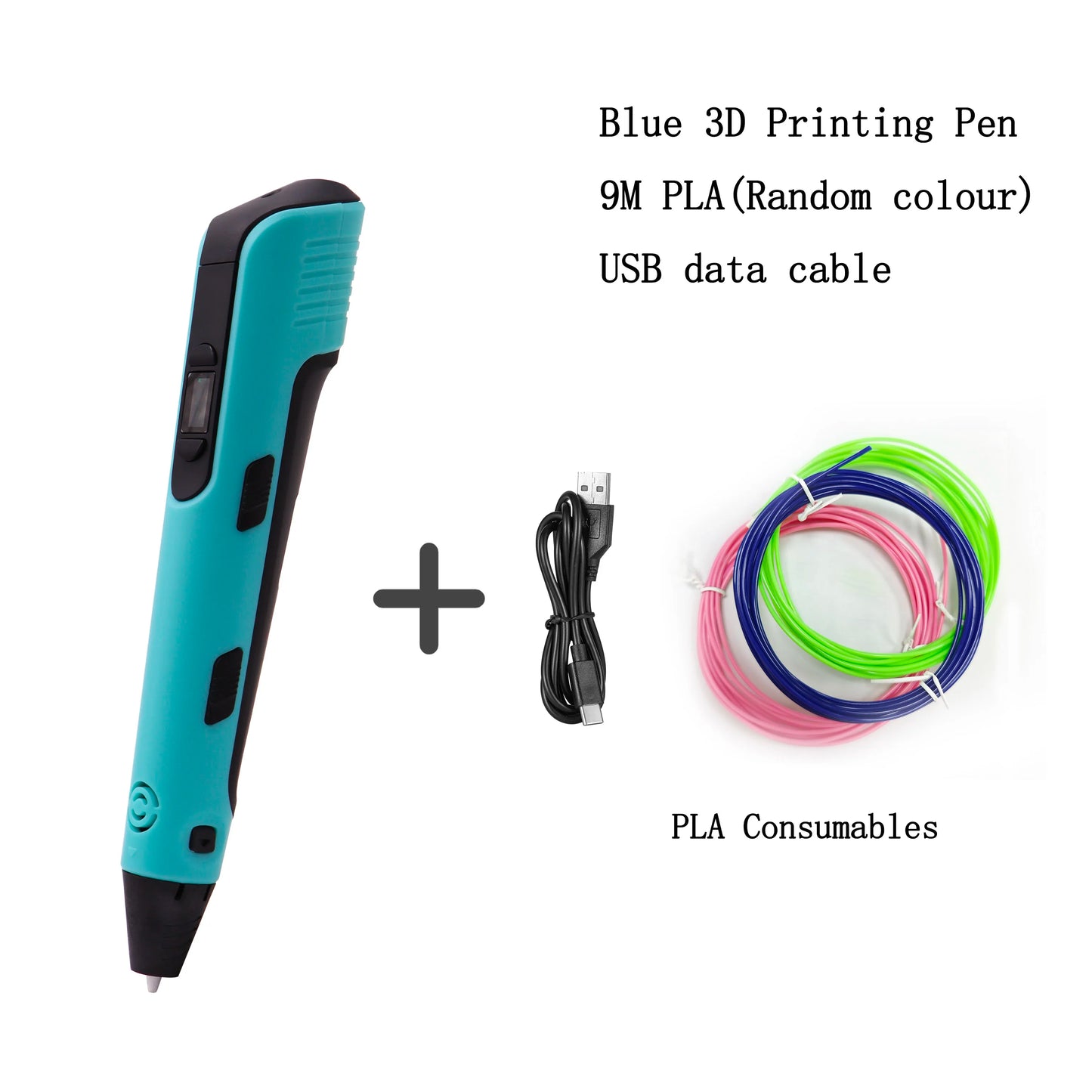 Kids 3D Printing Pen with LCD Screen