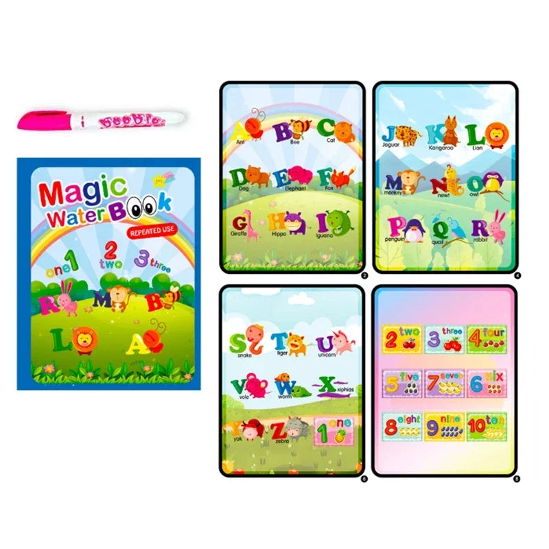 Magic Water Colouring Books