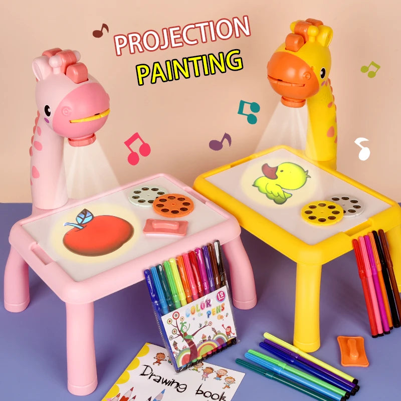 Electric Deer Kids Drawing & Projection Board