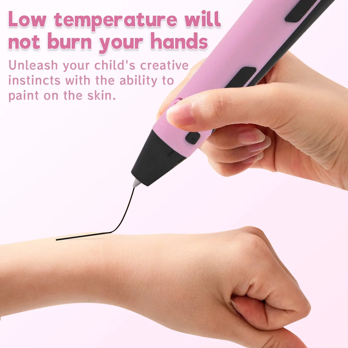 Kids 3D Printing Pen with LCD Screen