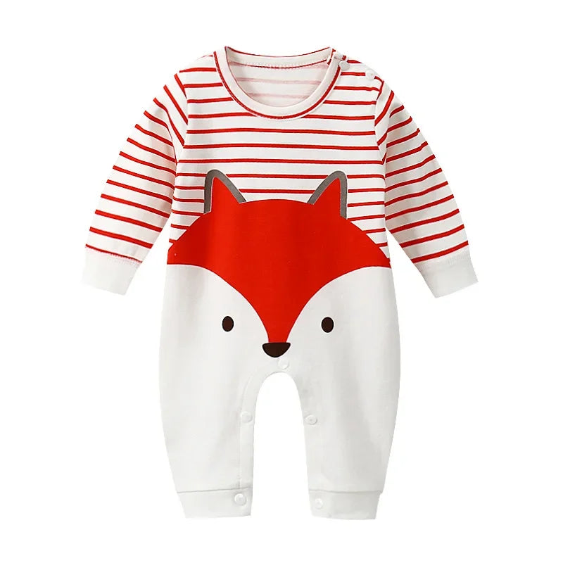 Newborn Cartoon Bear Romper