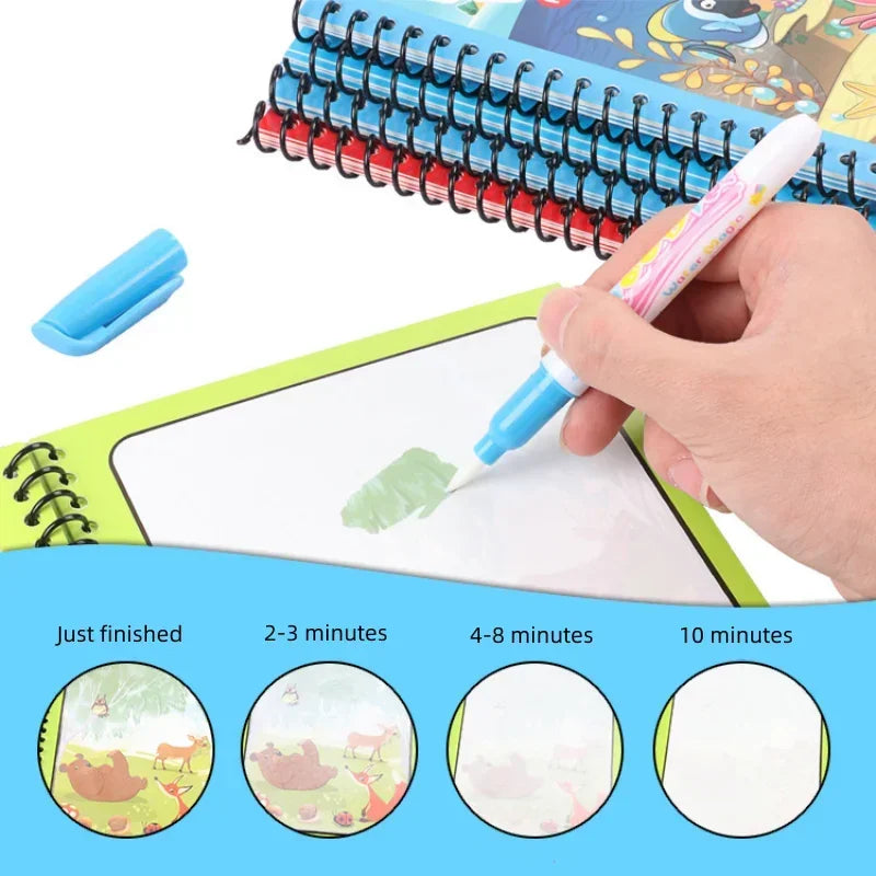 Magic Water Colouring Books