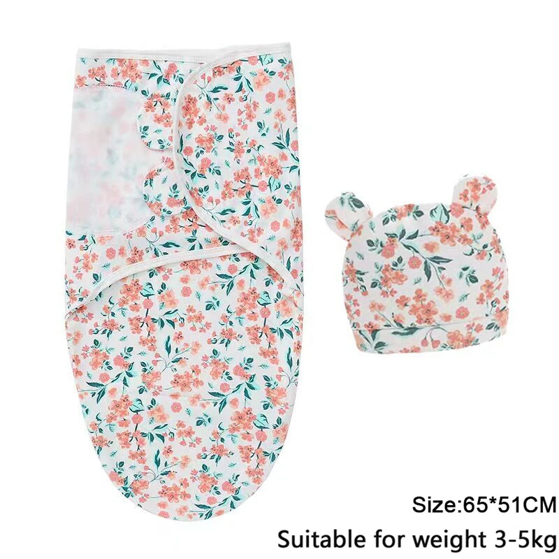 100% Cotton Newborn Swaddle Sleep Sack