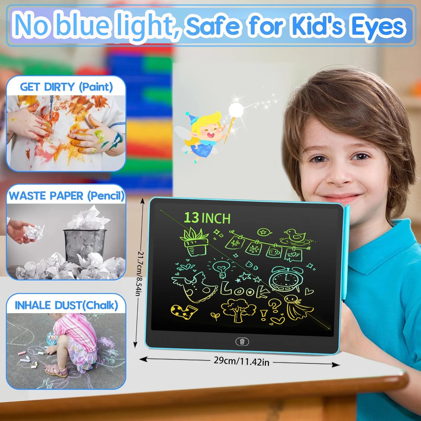 LCD Writing & Drawing Tablet for Kids