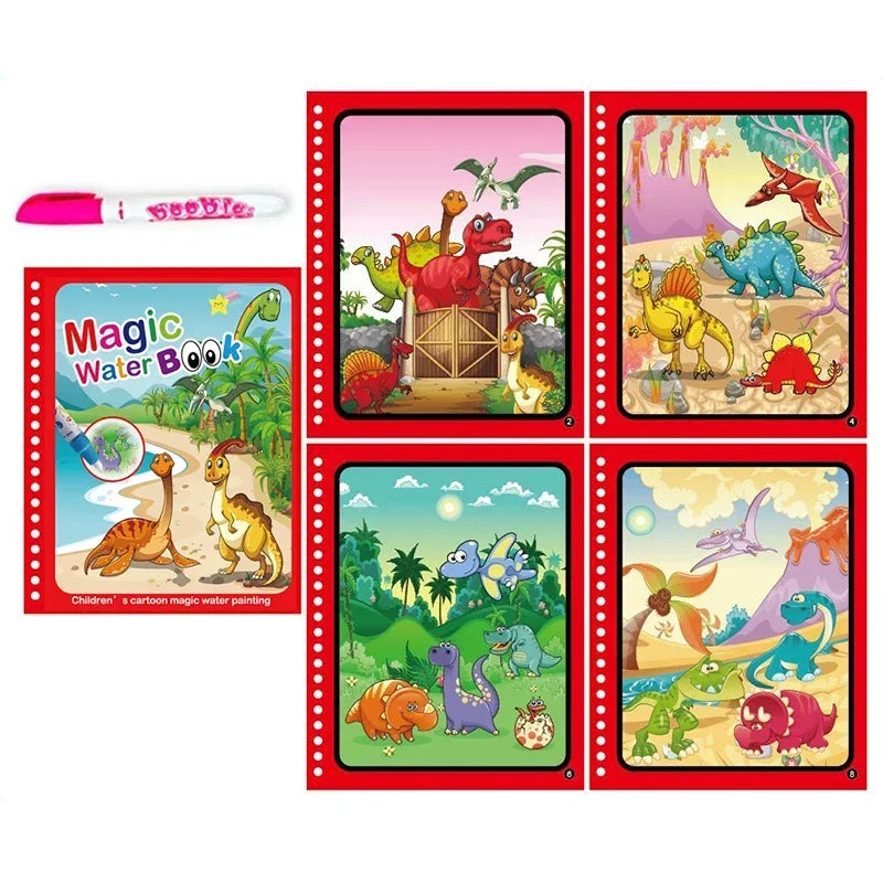 Magic Water Colouring Books