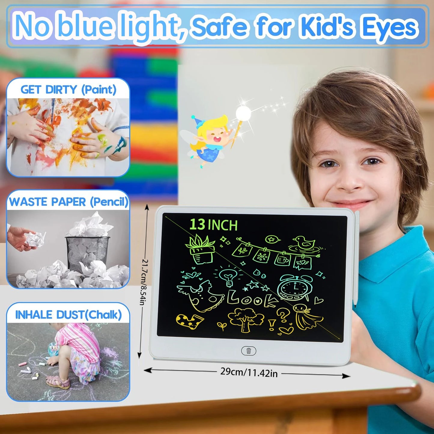 LCD Writing & Drawing Tablet for Kids