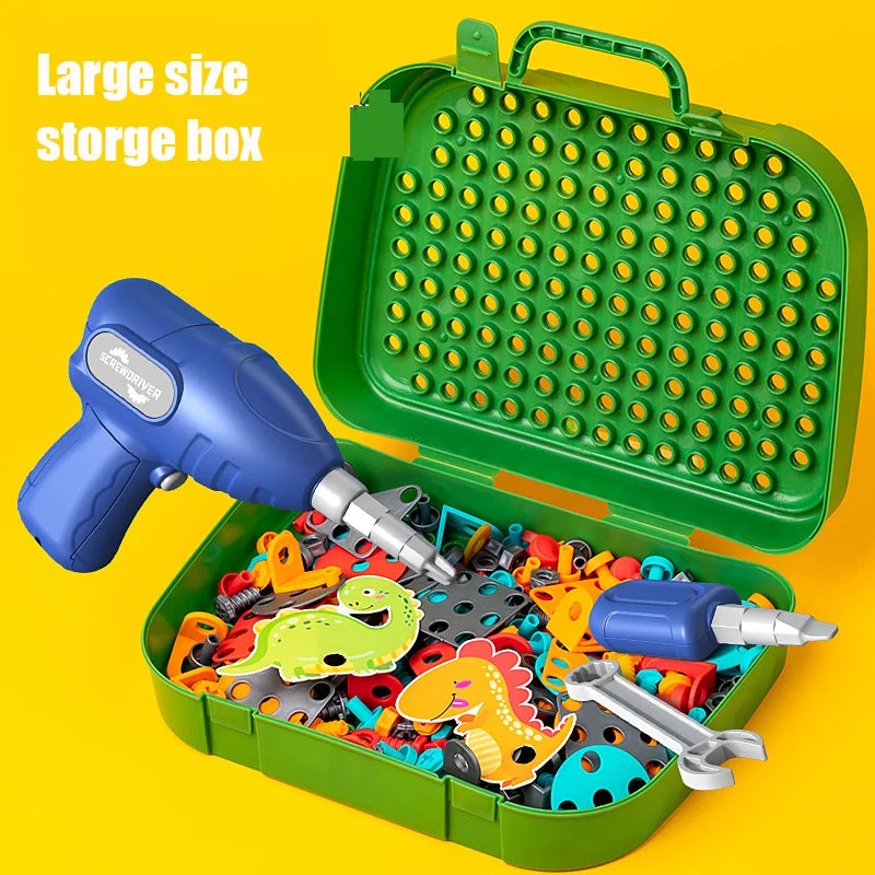 Kids 3D Drill Puzzle Tool Set