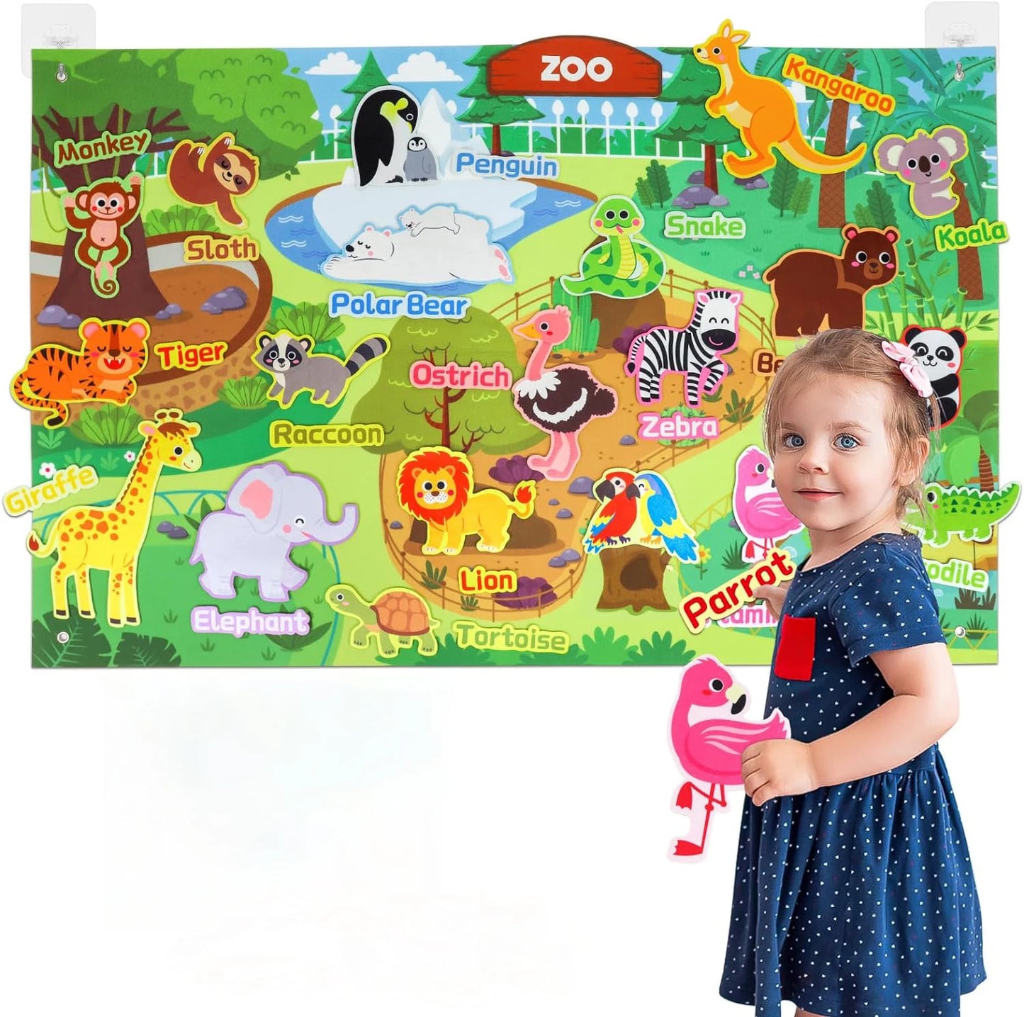 Animal Felt Story Board