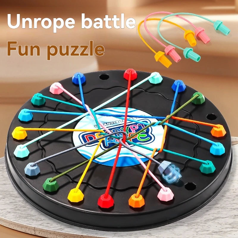 Rope Knots Puzzle Board Game