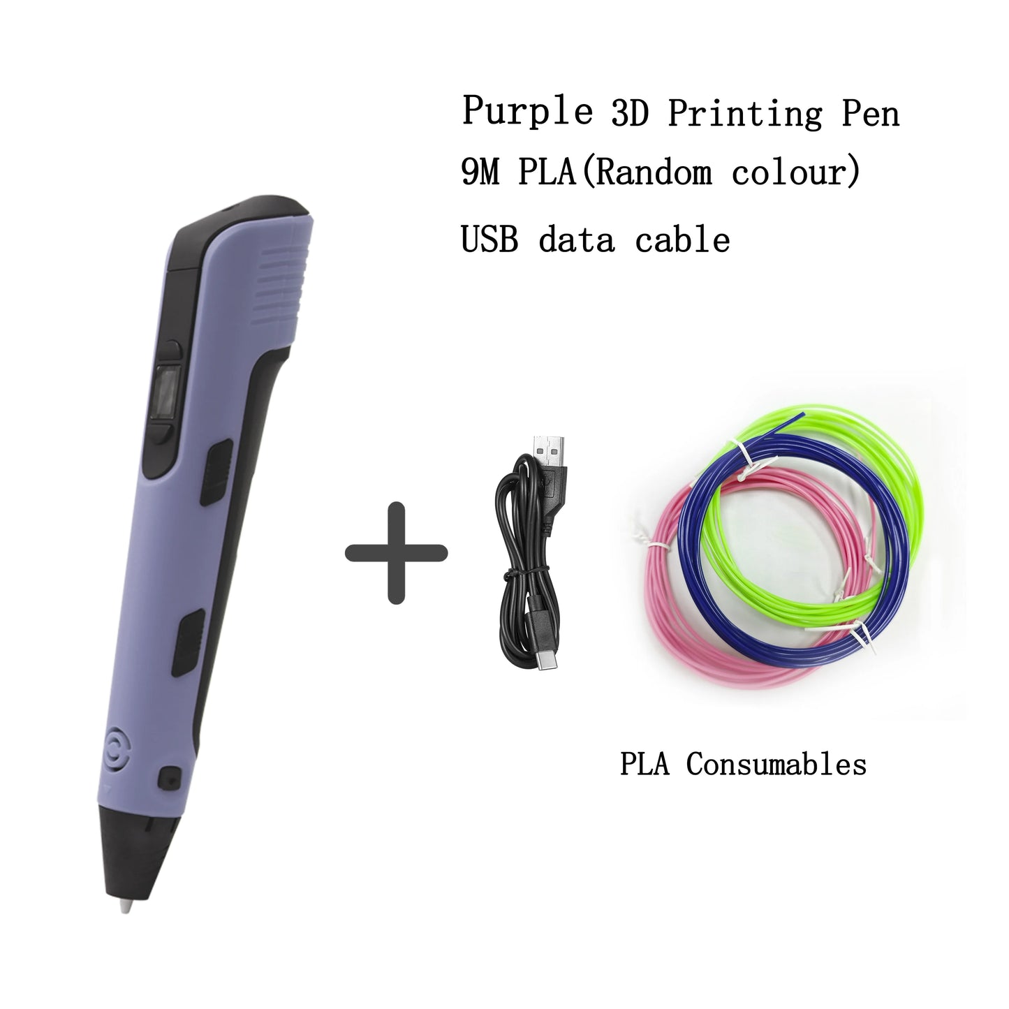 Kids 3D Printing Pen with LCD Screen